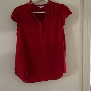 Chic Red Blouse for Women
